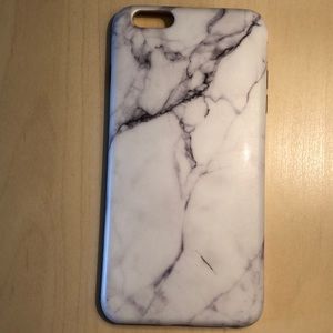 Black and White Marble Phone case